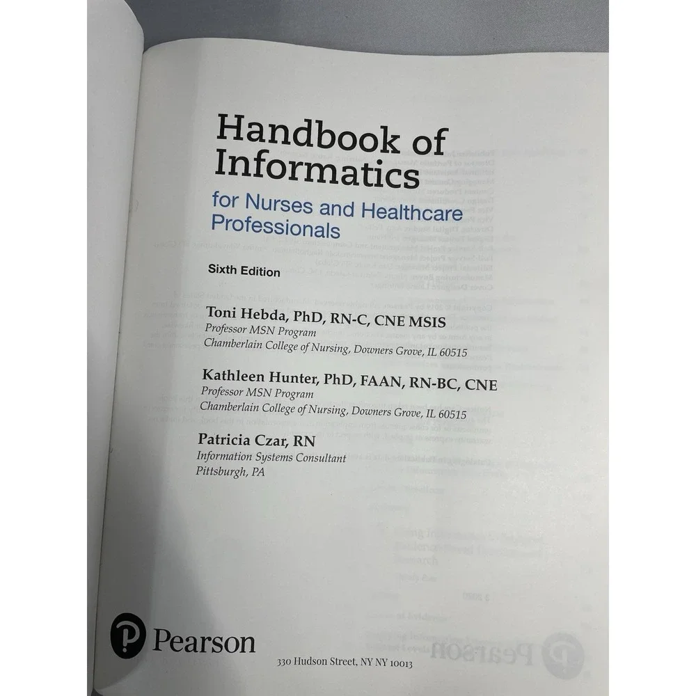 Handbook of Informatics for Nurses and Healthcare Professionals Paperback